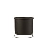 Cachepot suspendu Noir metal Noir Large