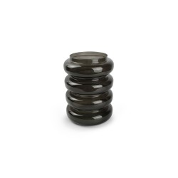 BOLD Accordeon Vase smoked