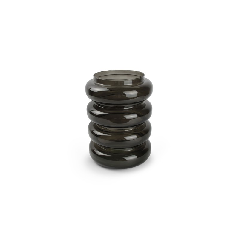 BOLD Accordeon Vase smoked