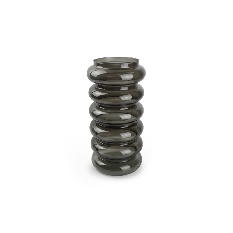BOLD Accordeon Vase smoked