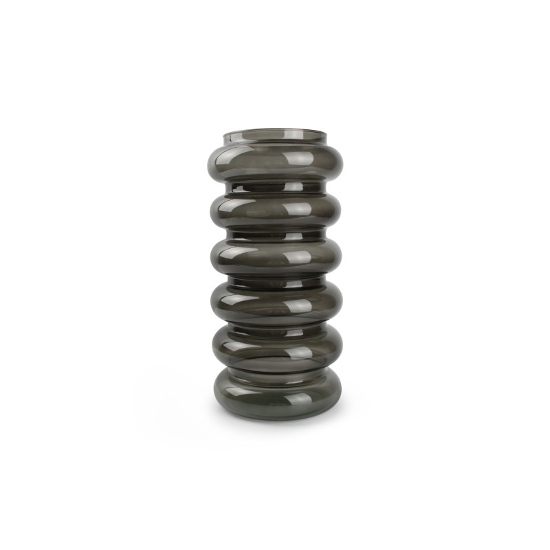 BOLD Accordeon Vase smoked