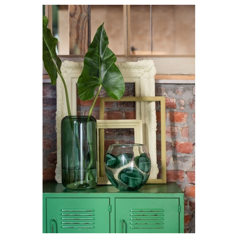 JADE Vase cylindre Vert