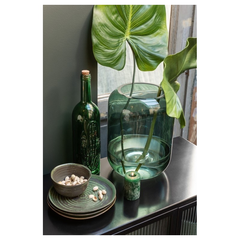 JADE Vase cylindre Vert