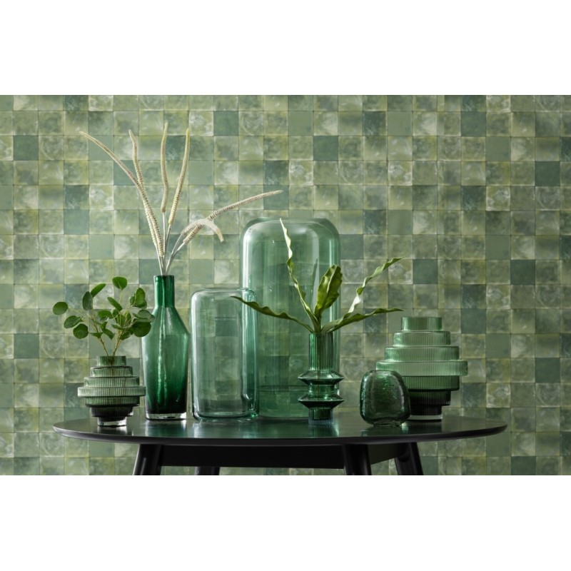 JADE Vase cylindre Vert