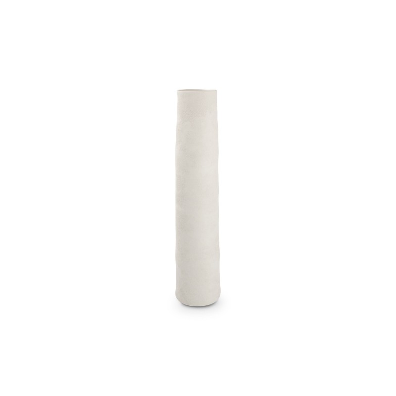 TUBA Vase en grès Ivoir