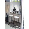 SASKIA Jarre Vase noir mat