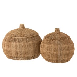 DANTYA Panier en Jute