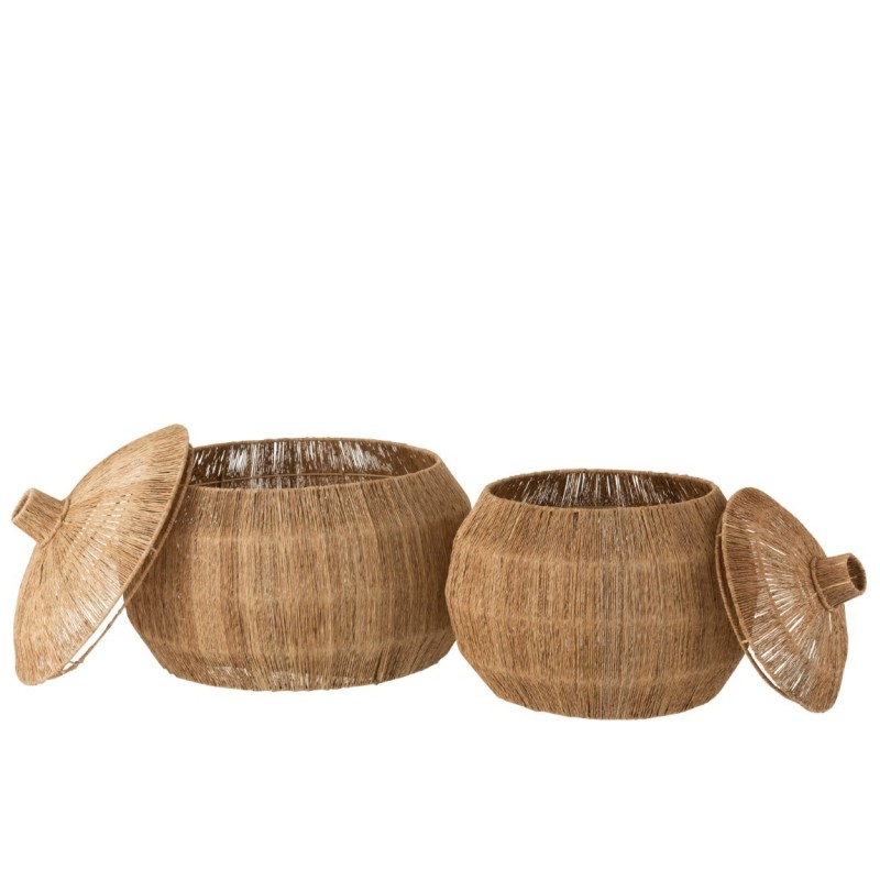 DANTYA Panier en Jute