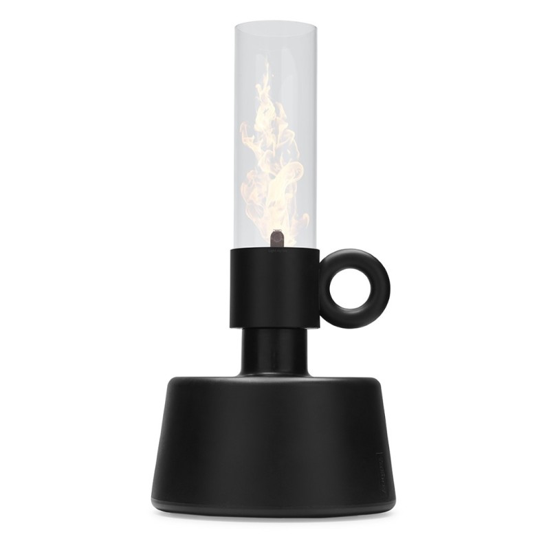 FLAMTASTIQUE Poele Bio-ethanol Fatboy Anthracite