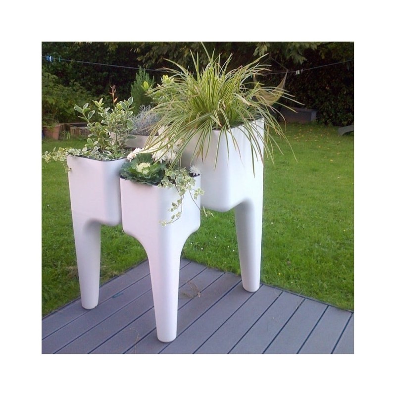 KIGA - Jardinière XL Blanche