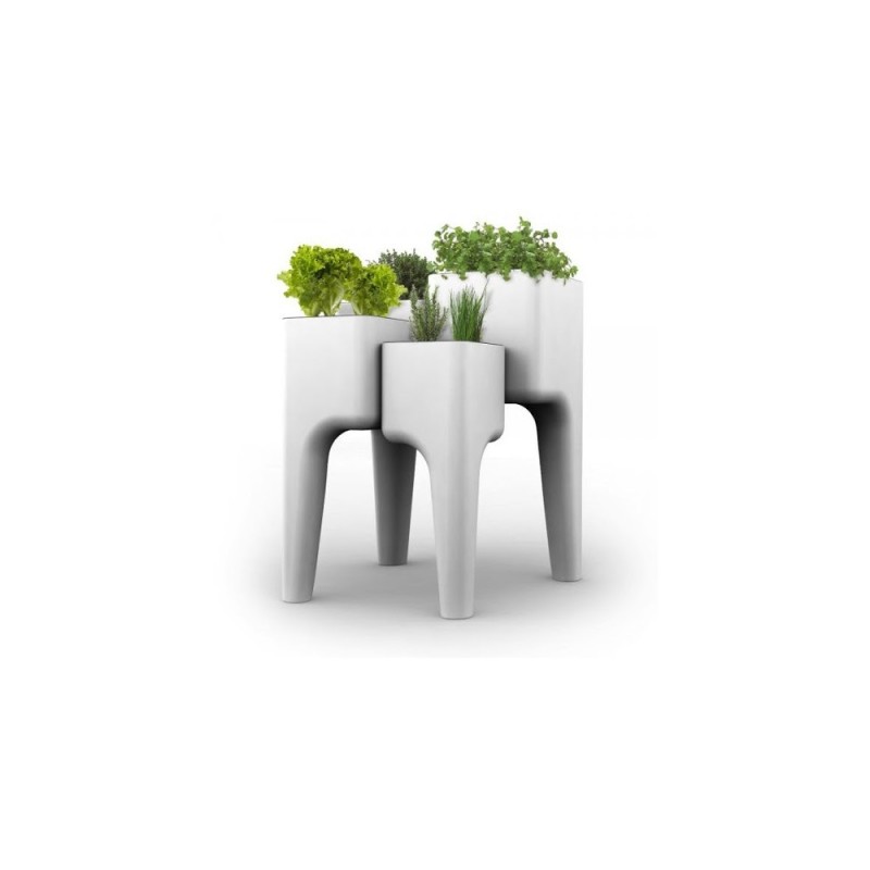 KIGA - Jardinière XL Blanche