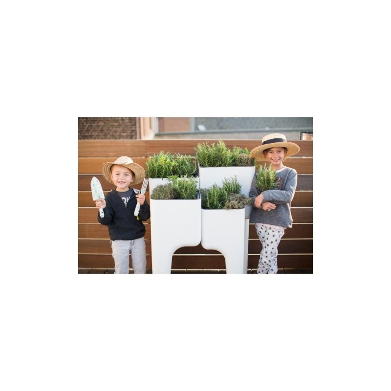 KIGA - Jardinière XL Blanche