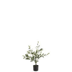 OLIVIER plante artificielle en pot Small
