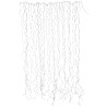 Guirlande Luminaire Rideau 2X3M Argent 1020 Led Blanc Chaud
