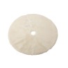 Cache-Pied Sapin Rond Cutie Blanc