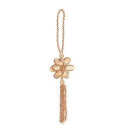Suspension Perles Ambre