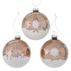 FELIX Boule de noël cuivrée