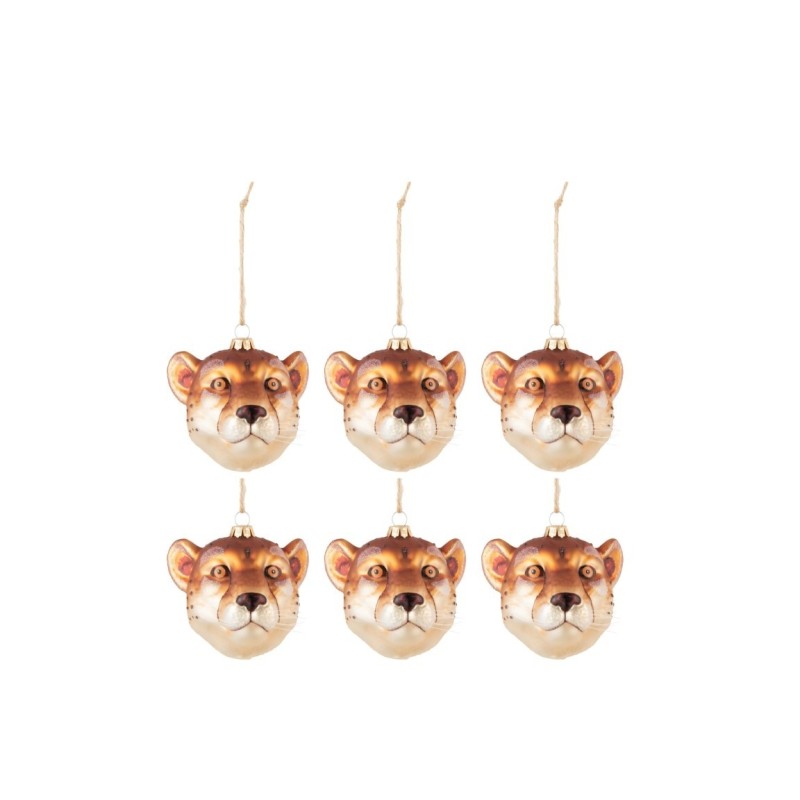 LION Boule de Noel