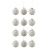 ARGENTO boules noel argentée
