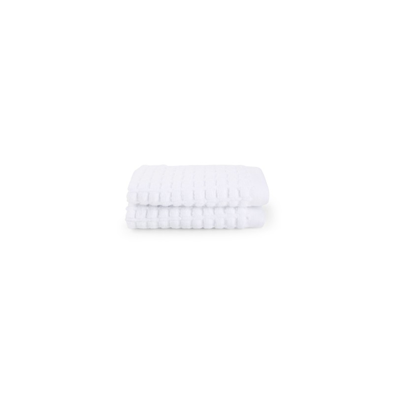 LODGE Serviette de main 30 30 S 2 Blanc