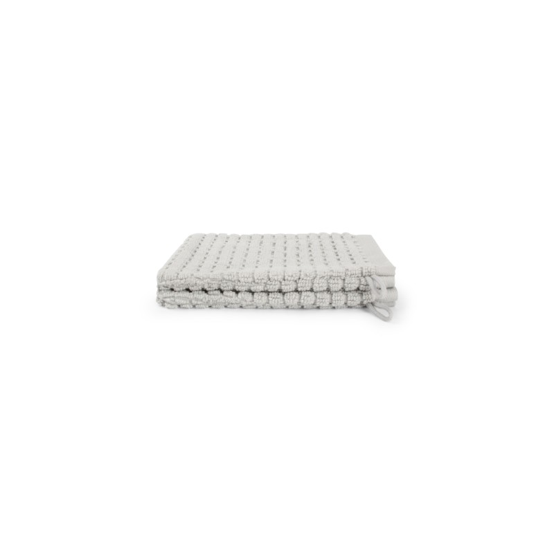 LODGE Gant de toilette S 2 Gris Clair