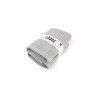 LODGE Serviette de bain 50 100 S 2 Gris Clair