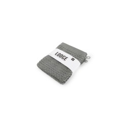 LODGE Gant de toilette S 2 Gris Foncé