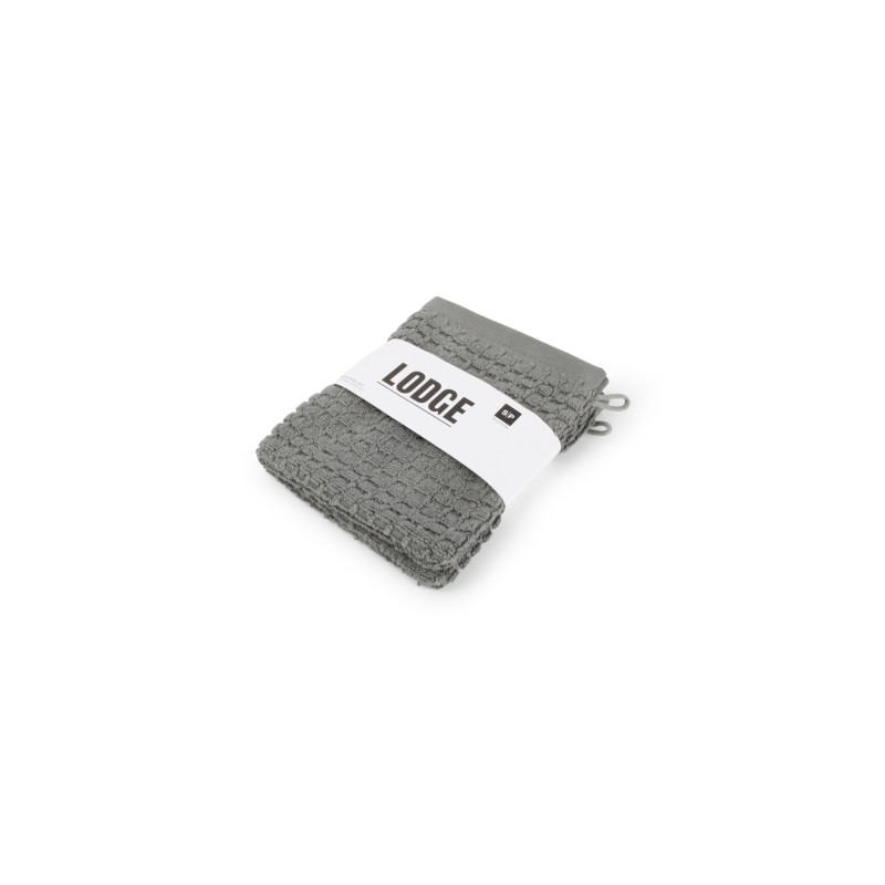 LODGE Gant de toilette S 2 Gris Foncé