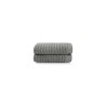 LODGE Serviette de main 30 50 S 2 Gris foncé