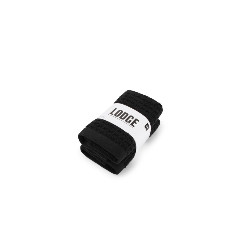 LODGE Serviette de main 30 50 S 2 Noir