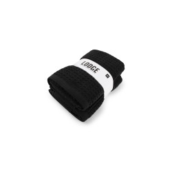 LODGE Serviette de bain 50 100 S 2 Noir