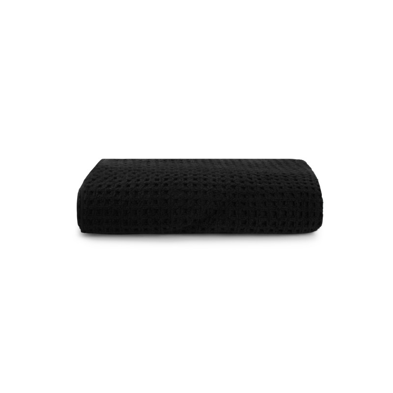 LODGE drap de bain 70 140 Noir