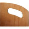 WOODROW Poubelle Charcoal   Naturel