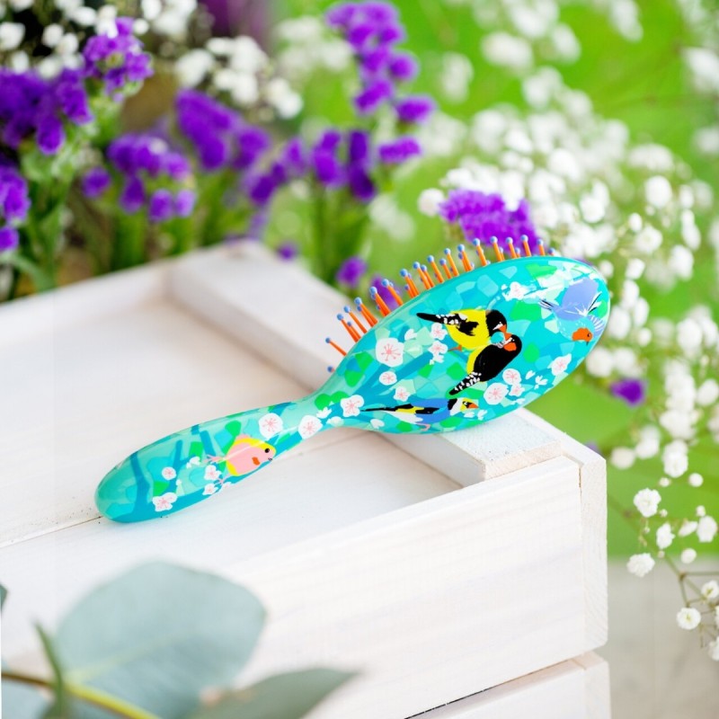 Petite brosse à cheveux LADYPOP Small Birds
