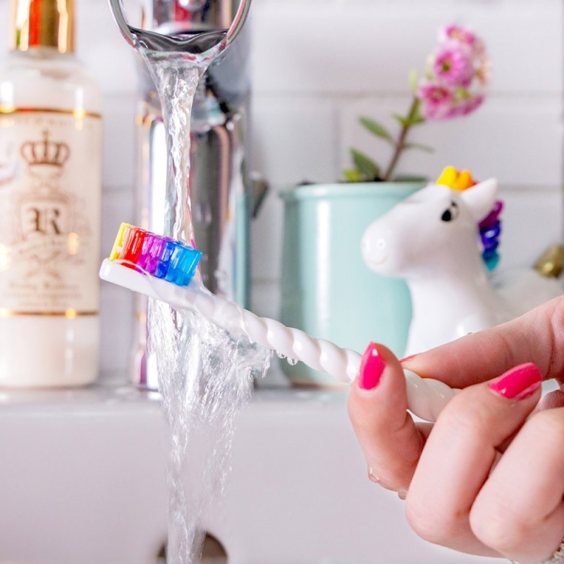 LICORNE porte brosse à dents avec brosse à dents UNICORNSMILE