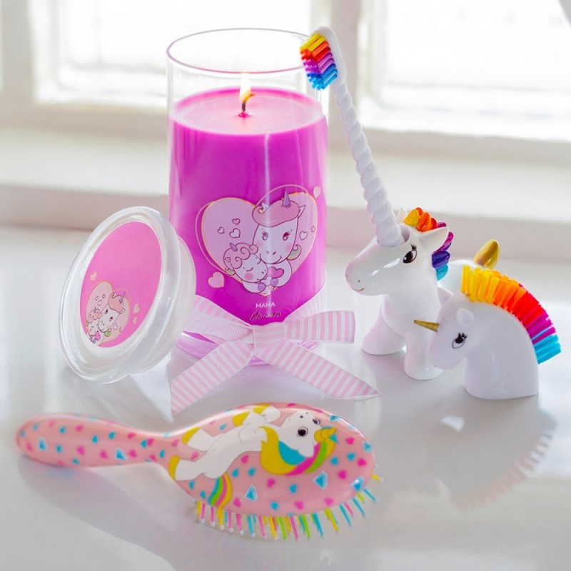 LICORNE porte brosse à dents avec brosse à dents UNICORNSMILE