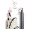 BUDDY Hooks  Set de 3 crochets porte manteau ROSE