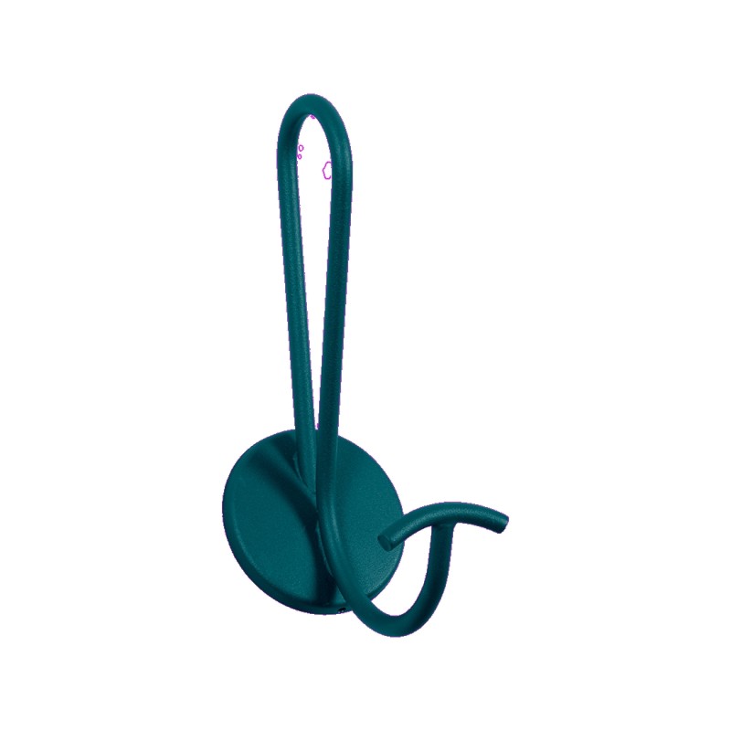 ACROBATE Patere, porte manteau Bleu Acapulco