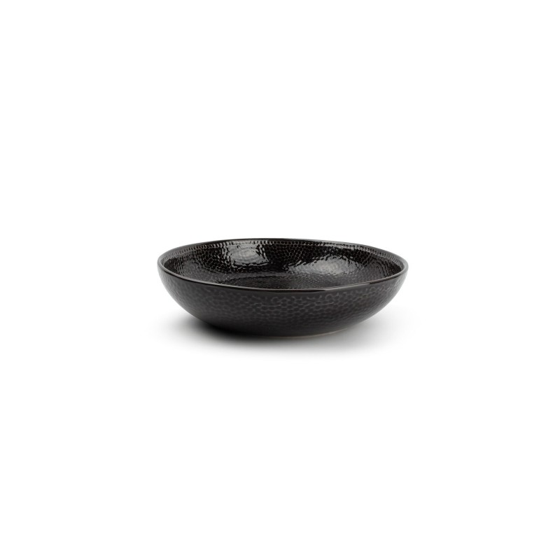 Assiette creuse MIELO noire