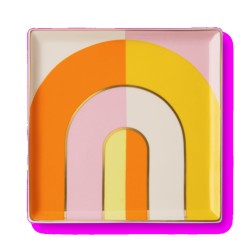 Petite assiette RAINBOW orange