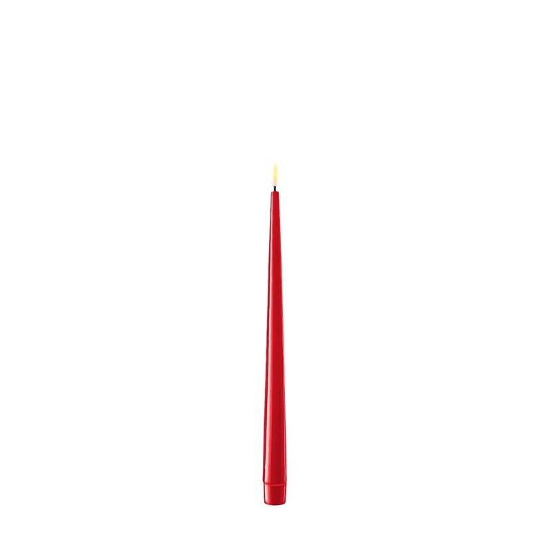 Chandelles LED 28 S/2 Rouge
