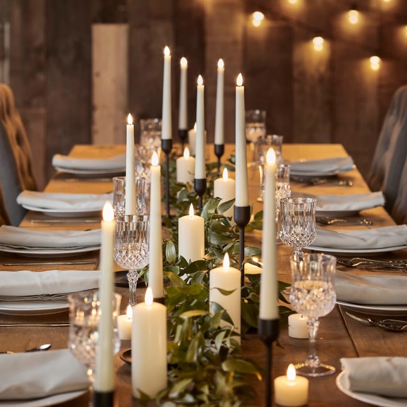 Chandelles LED 28 S/2 Ivoir