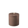 Bougie Cylindre LED 10 10 Moka