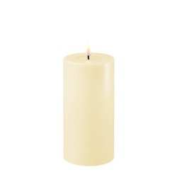 Bougie Cylindre LED 7,5/15 Ivoir