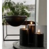 Bougie Cylindre LED 7,5 15 Noir
