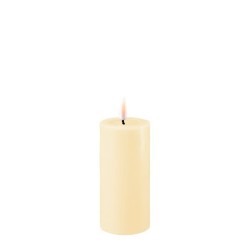 Bougie Cylindre LED 5 10 Ivoir