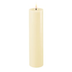 Bougie Cylindre LED 5 20 Ivoir