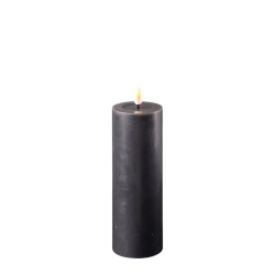 Bougie Cylindre LED 5 15 Noir