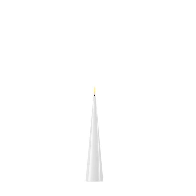 CONE Bougies LED /Blanche