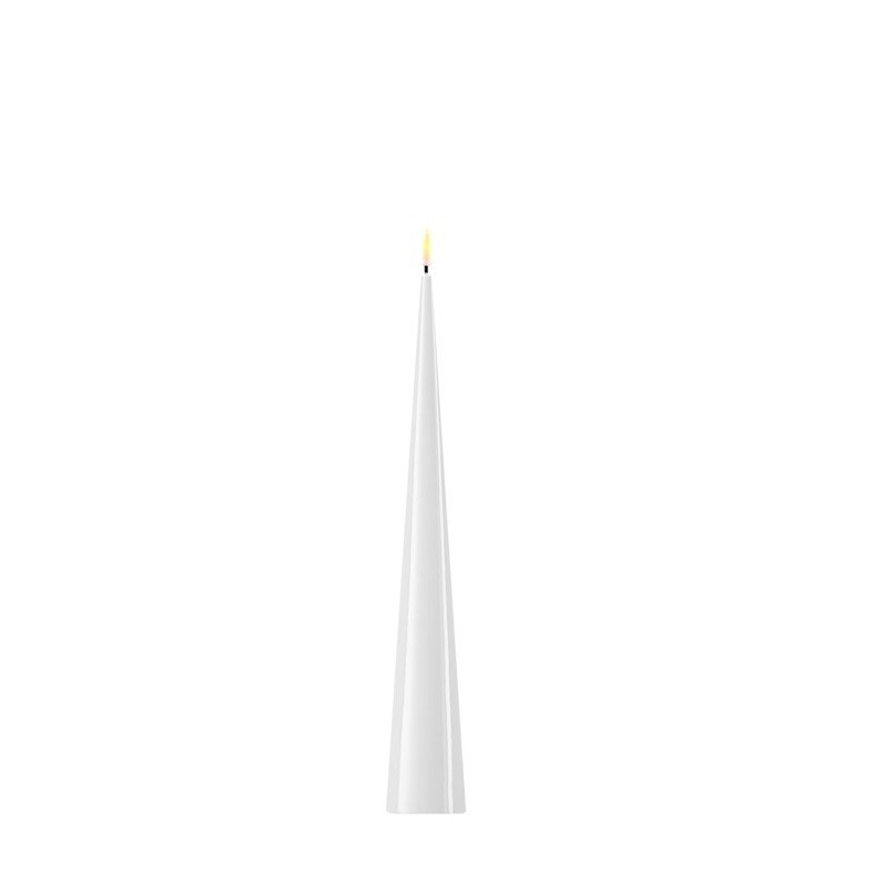 CONE Bougies LED /Blanche